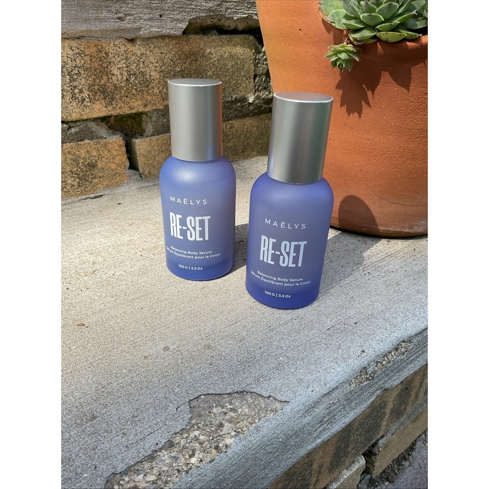 MAELYS RE-SET BALANCING BODY SERUM 3.5 OZ LOT OF 2